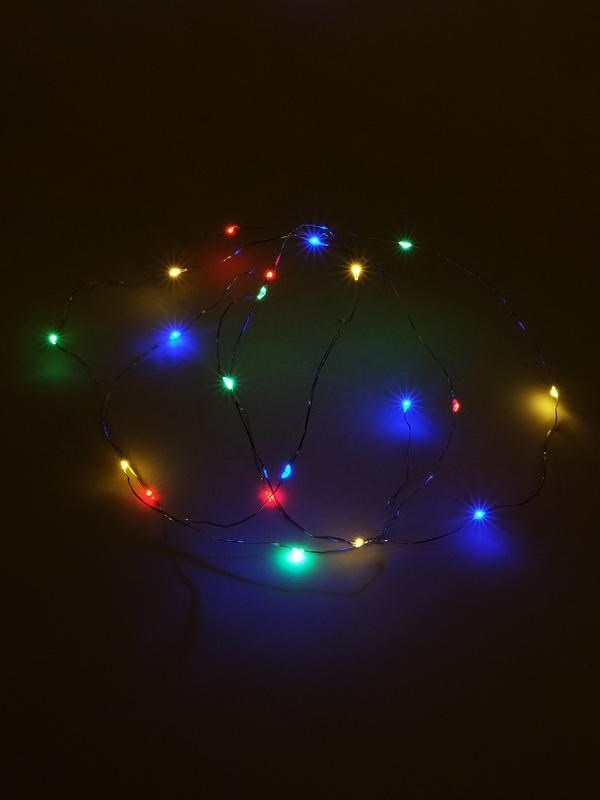 Гирлянда &quot;Нить&quot; LDM020M-BO 20RGB минидиодов 1.9м IP20 SHLights 4690601042125