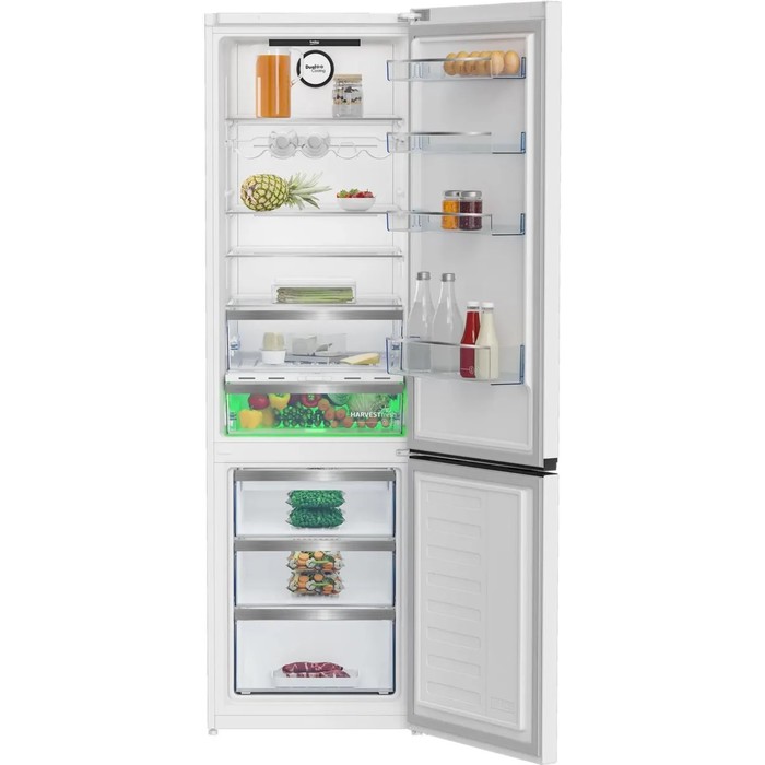 holodilnik-beko-b5rcnk403zw-dvuhkamernyj-klass-a-403-l-no-frost-belyj-10394732-3 Холодильник Beko B5RCNK403ZW, двухкамерный, класс А++, 403 л, No Frost, белый — изображение 4