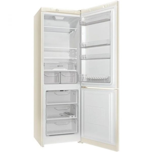 Холодильник Indesit DS 4180 E, двхухкамерный, класс А, 310 л, бежевый — изображение 2