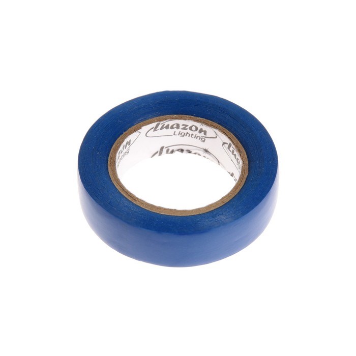 izolenta-luazon-lighting-pvh-15-mm-h-10-m-130-mkm-sinjaja-9720092-1 Изолента Luazon Lighting, ПВХ, 15 мм х 10 м, 130 мкм, синяя — изображение 2