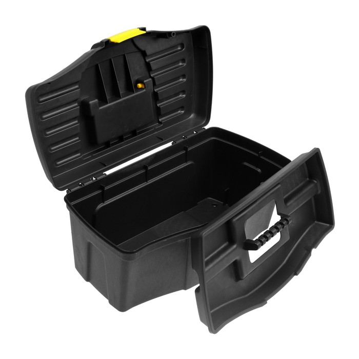 jashhik-dlja-instrumenta-tundra-16ampquot-410-h-220-h-190-mm-plastikovyj-semnyj-lotok-6627783-4 Ящик для инструмента ТУНДРА, 16", 410 х 220 х 190 мм, пластиковый, съемный лоток — изображение 5