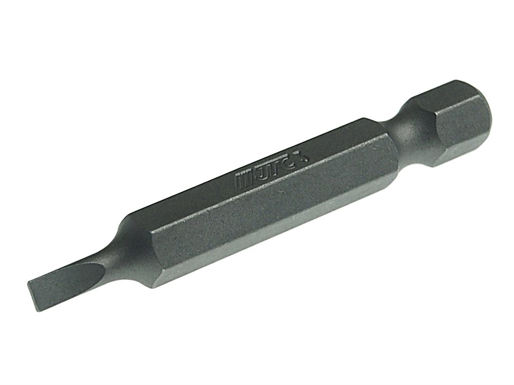 JTC-1125003 - Бита шлицевая DR 0.5х3х50мм 1/4&quot; S2 JTC - 
Материал: S2.
Размер: 3.
Длина: 50 мм.
Количество шт. в упаковке: 10.