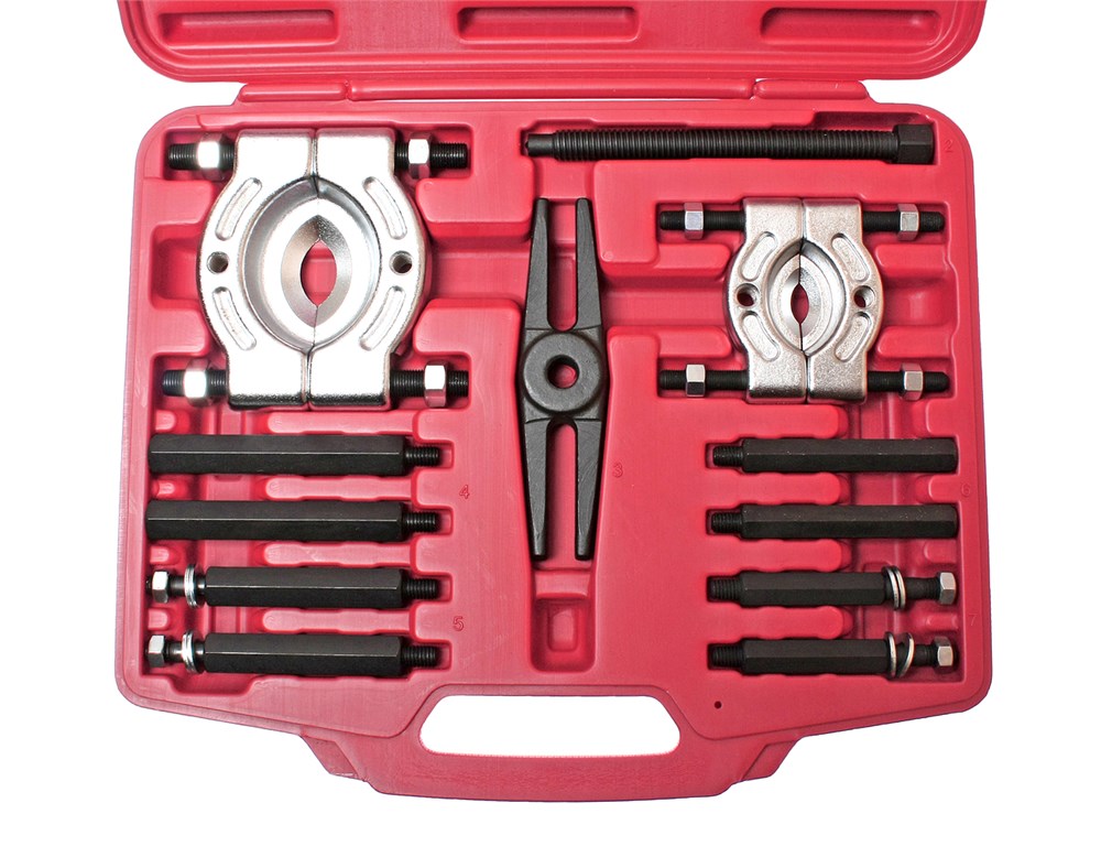 jtc-1141-1 JTC-1141 - Набор съемников подшипников сепараторный в кейсе JTC -  
В комплект входят съемники подшипников  JTC-9000 и JTC-9005. 
Демонтирует подшипник с помощью Н-образной балки и болтов. 
Предназначен для работы с подшипниками.  
Упаковка: прочный п — изображение 2