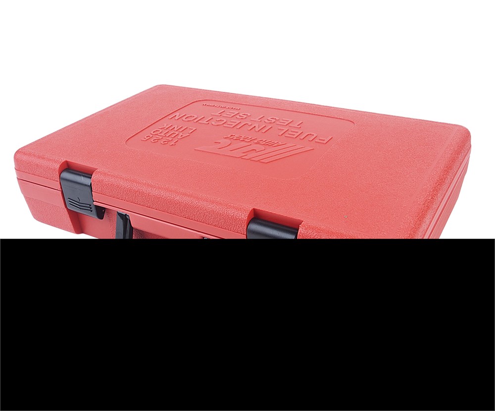 jtc-1225-2 JTC-1225 - Тестер для инжекторов универсальный в кейсе JTC - 
  Предназначен для тестирования инжекторов.
  В комплект входят манометр 3-1/2'' со шкалами 0-145 PSI и 0-1000 кПа, манометр низкого давления 2-1/2'' (для давления ниже 15 PSI), адаптеры, шла — изображение 3