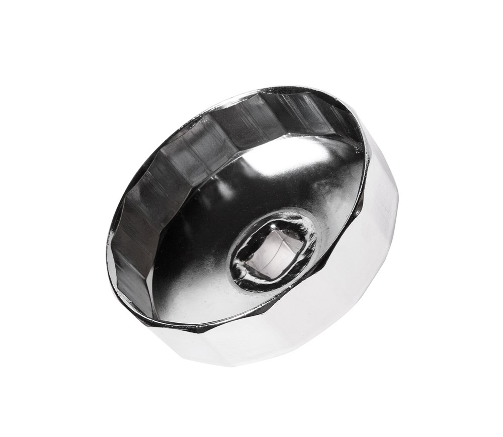 jtc-1235-1 JTC-1235 - Съемник фильтров масляных 74мм 14-ти гранный (MERCEDES,ВМW,VW AUDI,OPEL) чашка JTC -  
Предназначен для снятия масляного фильтра в ходе проведения диагностических работ. 
Форма - 14-гранная чашка.  
Размеры: 14 граней/74 мм. 
Применение: Ме — изображение 2