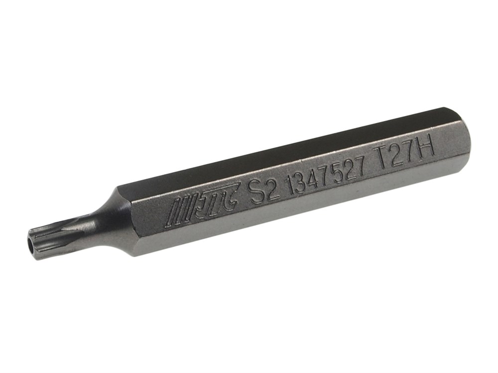JTC-1347527 - Бита TORX Т27Hх75мм 10мм удлиненная S2 JTC - 
Материал: S2.
Размер: Т27Н.
Длина: 75 мм.
Количество шт. в упаковке: 10.
