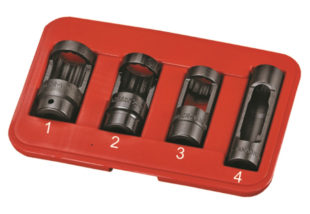 jtc-1543-3 JTC-1543 - Набор головок для снятия датчика кислорода 4 предмета в кейсе JTC - 
  Набор головок для снятия датчика кислорода.
  В комплекте (квадрат присоединения 1/2"): 
  
     28 мм. (12-гранная длина 78 мм.)
    27 мм. (12-гранная дл — изображение 4