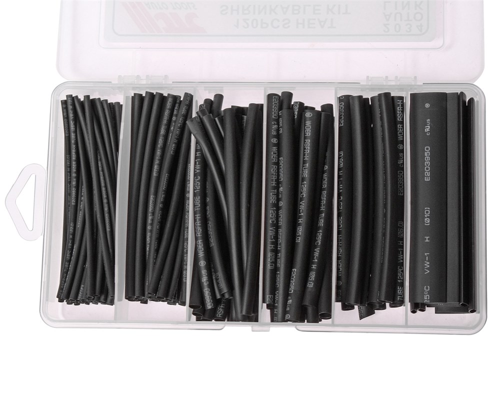 jtc-2034-1 JTC-2034 - Трубка термоусадочная d=2,3,4,5,6,10мм, длина 100мм, 120шт. набор JTC - 
	Рабочая температура: -55°С – 125°С.
	Минимальная температура усадки: 70°С.
	Коэффициент термоусадки: 2:1.
Материал: полиолефин;
	Материал соответст — изображение 2