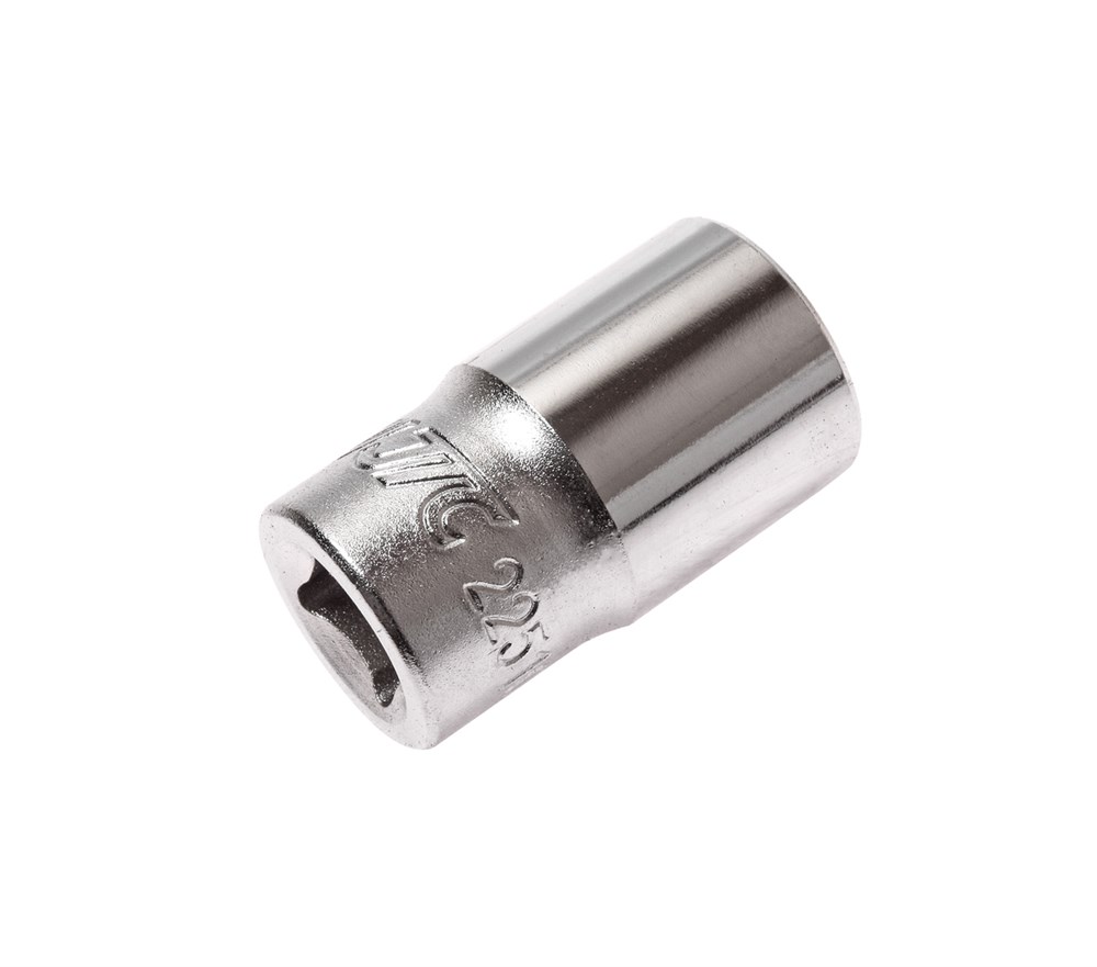 JTC-22510 - Головка торцевая 1/4&quot; 10мм L=25мм JTC -  
  6 граней, метрический размер.    
  Изготовлена из закаленной хром-ванадиевой стали. 
  Размер: 1/4&amp;rdquo;х10 мм.
  Длина: 25 мм.    
  Количество в оптовой упаковке: 20 шт. и 1000 шт. 
  Габар