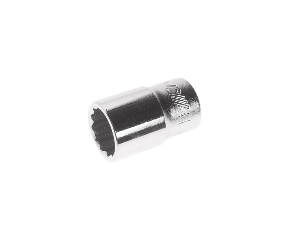 JTC-22611 - Головка торцевая 1/4&quot; 11мм 12-ти гранная L=25мм JTC - 
12 граней, метрический размер.
Диаметр: 11 мм., ширина - 15.9 мм.
Общая длина: 25 мм.
Размер: 1/4” Dr.
Изготовлена из закаленной хром-ванадиевой стали.
Количество в оптовой упаковке: