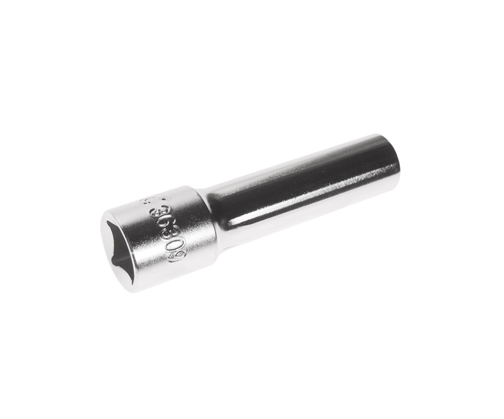 jtc-36309-1 JTC-36309 - Головка торцевая 3/8" 09мм глубокая L=63мм JTC - 
6 граней, метрический размер.
Диаметр: 9 мм., ширина - 13.3 мм.
Общая длина: 63 мм.
Размер: 3/8” Dr.
Изготовлена из закаленной хром-ванадиевой стали.
Габаритные размеры: 63/20/20 мм. (Д/Ш — изображение 2