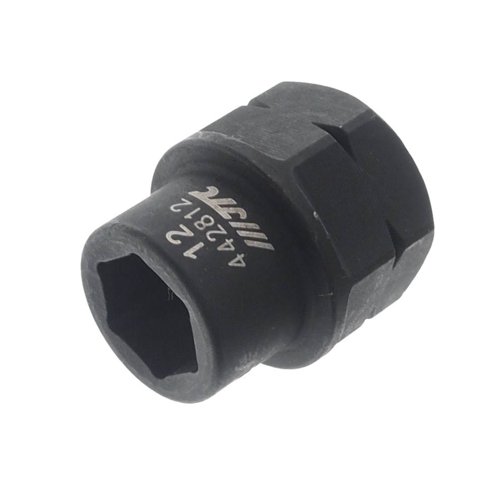JTC-442812 - Головка торцевая 1/2&quot; 12мм ударная мини L=28мм JTC - 
Изготовлены из высококачественной хромомолибденовой стали.
6 граней, метрический размер.



S: 12
А: 22
С: 19
L: 28