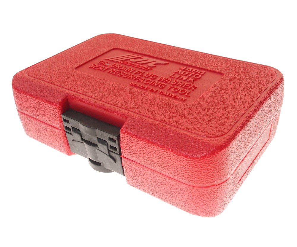 jtc-4494-2 JTC-4494 - Набор инструментов для восстановления маслосливных отверстий JTC - 
С помощью этих инструментов обеспечивается надежность герметизации в районе маслосливной пробки.
Применение: М12, 13, 14, 15, 16. — изображение 3