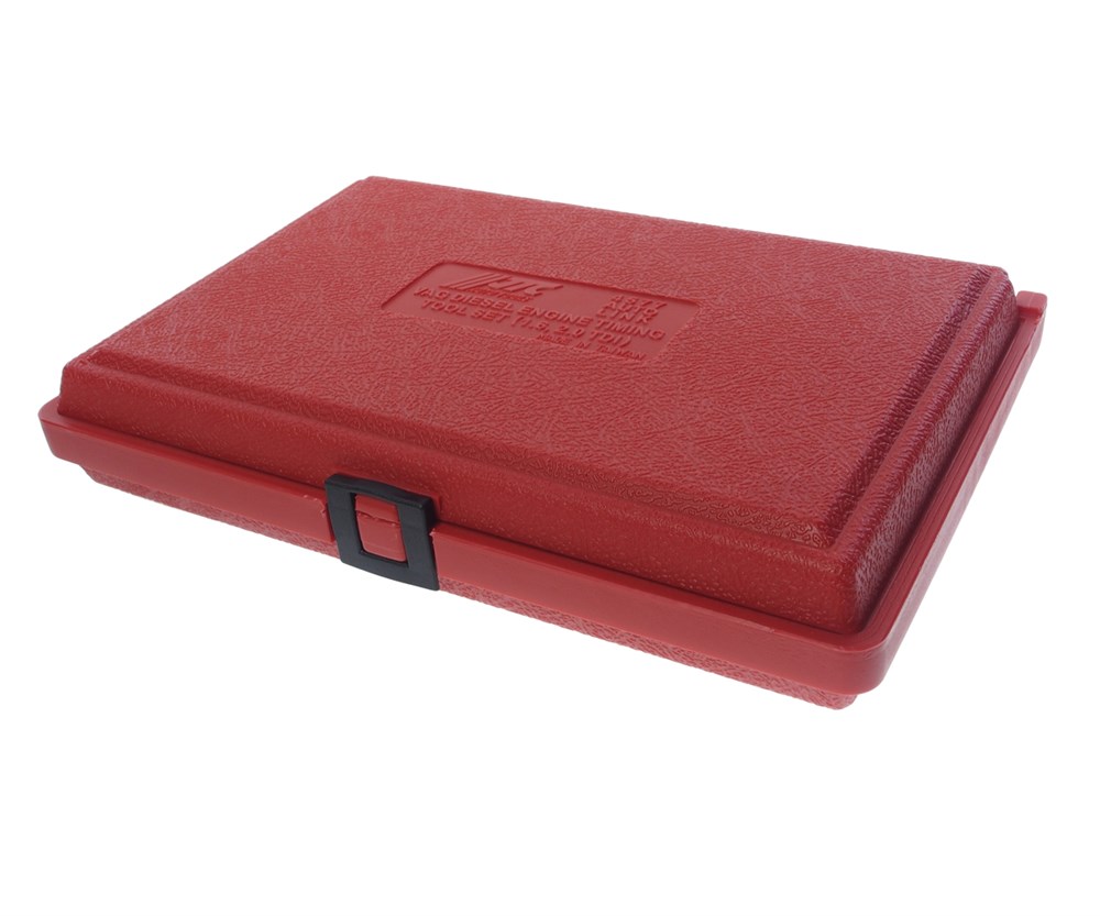 jtc-4577-2 JTC-4577 - Набор инструментов для ремонта двигателей дизельных (VW AUDI SEAT SKODA PORSCHE 1.6/2.0) JTC - 
Предназначен для установки фаз ГРМ.
Применение: AUDI, SEAT, SKODA, VW, Post 2012 1.6 и 2.0 TDI Common Rail Дизельные двигатели.
Код двигателя: 2.0 L — изображение 3