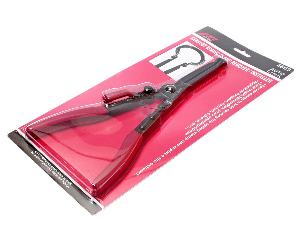 jtc-4663-1 JTC-4663 - Щипцы для снятия и установки хомутов выхлопной системы L=300мм,диапазон 60мм JTC - Щипцы для снятия и установки хомутов глушителя JTC
Характеристики
	Специально предназначен для разжимания хомутов на фланце выхлопной системы.
	Общая длин — изображение 2