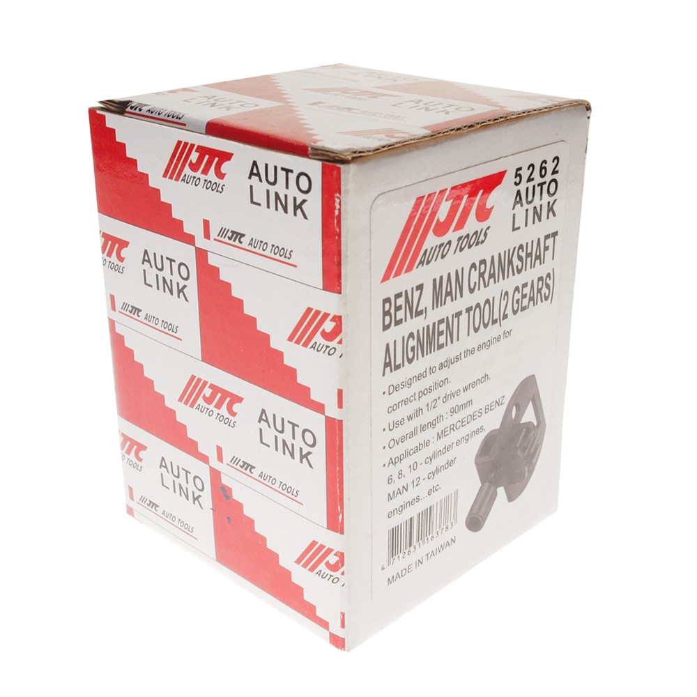 jtc-5262-2 JTC-5262 - Приспособление для проворачивания коленвала (MAN,MERCEDES) JTC - 
Применяется для проворачивания коленчатого вала.
Используется с ключом 1/2".
Общая длина: 90 мм.
Применение: 6-ти, 8-ми и 10-ти цилиндровые двигатели MERCEDES BENZ, 12-ти цилиндр — изображение 3