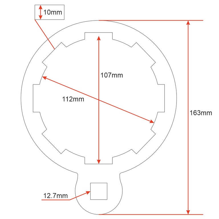 jtc-5477-1 JTC-5477 - Ключ для замены топливного фильтра JTC - 
Специально разработан для демонтажа топливных фильтров.
Используется с ключами: 1/2" Dr.
Применение: Nissan UD и Volvo высокой грузоподъемности.
Тип двигателя: UD GH11, GH13. — изображение 2
