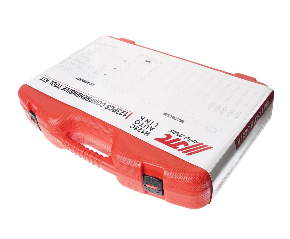 jtc-h123c-3 JTC-H123C - Набор инструментов 123 предмета слесарно-монтажный 1/4",3/8",1/2" 6-ти гран. метрич/дюйм в кейсе JTC - 
	В комплекте:
	
		12 шт. головки ММ 1/4": 4, 4.5, 5, 5.5, 6, 7, 8, 9, 10, 11, 12, 13 мм.
		12 шт. головки IN 1/4": 5/32", 3/16", 7/32", — изображение 4