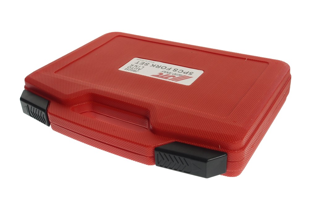 jtc-jw0258-2 JTC-JW0258 - Набор для демонтажа шаровых опор (вилка) 5 предметов JTC - Специально разработан для демонтажа шаровых опор. Продуманный функционал обеспечивает снятие шаровых опор без усилий и резких рывков, предотвращая повреждения подвески. — изображение 3