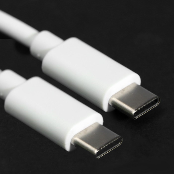 kabel-windigo-type-c-type-c-2-a-zarjadka-peredacha-dannyh-tpe-opletka-1-m-belyj-7108438-2 Кабель Windigo, Type-C - Type-C, 2 А, зарядка + передача данных, TPE оплетка, 1 м, белый — изображение 3