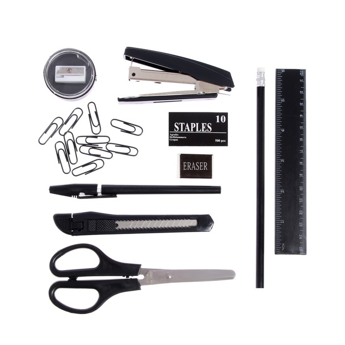 kanceljarskij-nabor-11-predmetov-staff-ampquotminideskampquot-vrashhajushhijsja-2065347-6 Канцелярский набор 11 предметов, STAFF "Минидеск", вращающийся — изображение 7