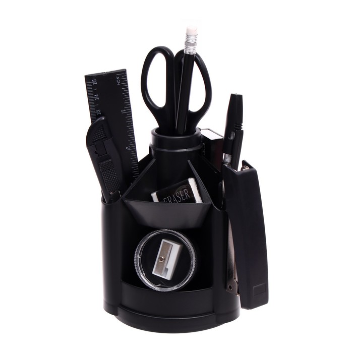 kanceljarskij-nabor-11-predmetov-staff-ampquotminideskampquot-vrashhajushhijsja-2065347-8 Канцелярский набор 11 предметов, STAFF "Минидеск", вращающийся — изображение 9