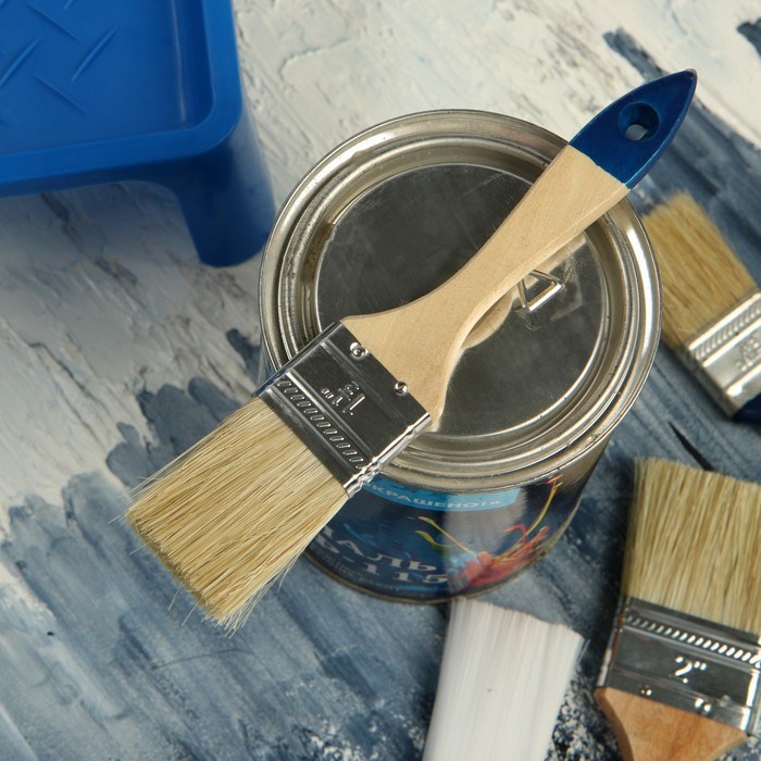 kist-ploskaja-tundra-naturalnaja-shhetina-derevjannaja-rukojatka-1.5ampquot-38-mm-881503-5 Кисть плоская ТУНДРА, натуральная щетина, деревянная рукоятка, 1.5", 38 мм — изображение 6