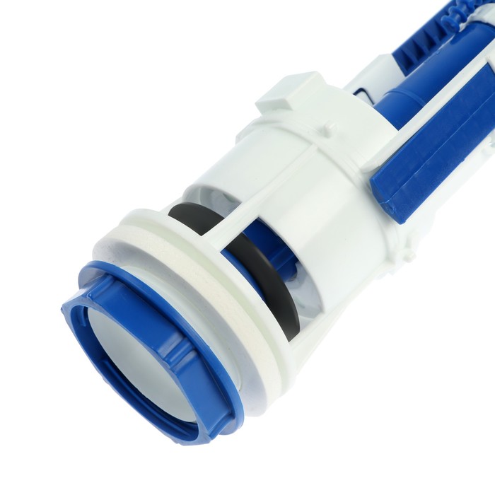 klapan-slivnoj-dlja-bachka-unitaza-ampquotrbmampquot-kv-16.2-odnourovnevaja-knopka-belaja-9462894-1 Клапан сливной для бачка унитаза "РБМ" КВ-16.2, одноуровневая кнопка белая — изображение 2