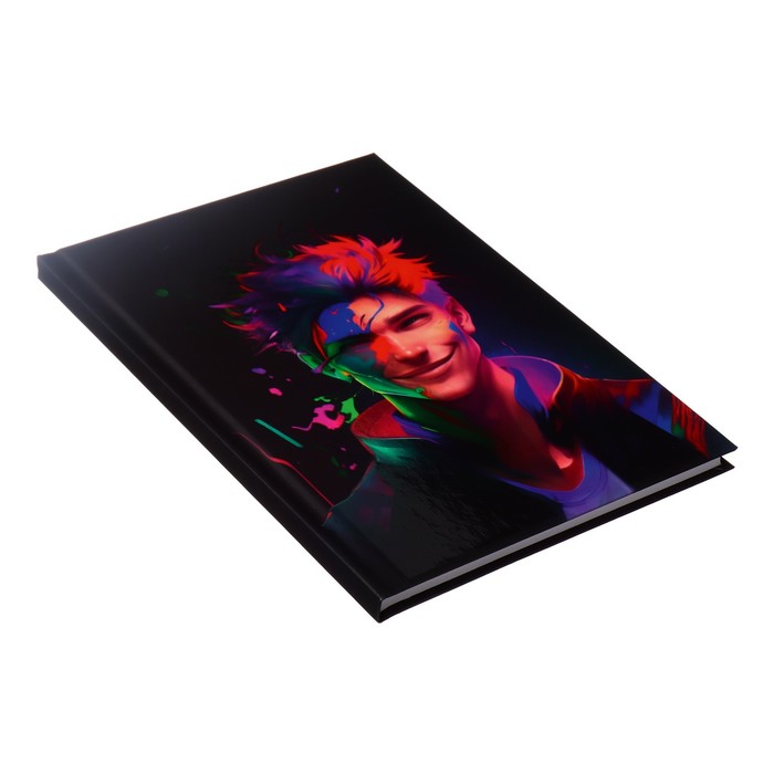 kolledzh-tetrad-v-tverdoj-oblozhke-7bc-a5-80-listov-krasochnaja-ulybka-blok-v-kletku-matovaja-laminacija-vyborochnyj-lak-9618388-1 Колледж-тетрадь в твердой обложке 7БЦ, А5, 80 листов, Красочная улыбка, блок в клетку, матовая ламинация, ВЫБОРОЧНЫЙ ЛАК — изображение 2