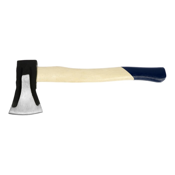 kolun-kovanyj-tundra-kruglyj-zheleznyj-klin-toporishhe-iz-gikori-oreshnik-43-sm-1-kg-2305389-7 Колун кованый ТУНДРА, круглый железный клин, топорище из Гикори (орешник) 43 см, 1 кг — изображение 8
