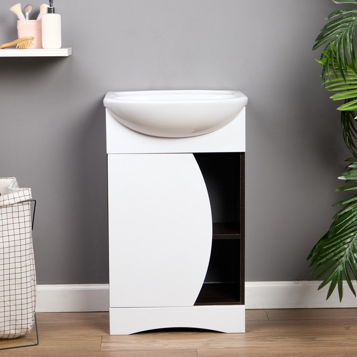 komplekt-mebeli-dlja-vannoj-tumba-ampquotkaspijaampquot-rakovina-ampquotjelegijaampquot-51-h-415-h-84-sm-7549078-1 Комплект мебели для ванной: Тумба "Каспия" + раковина "Элегия", 51 х 41,5 х 84 см — изображение 2