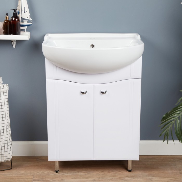 komplekt-mebeli-tumba-ampquottura-60ampquot-rakovina-ampquotujut-600ampquot-60-h-455-x-82sm-3445425-2 Комплект мебели: Тумба "Тура 60" + раковина "Уют 600", 60 х 45,5 x 82см — изображение 3