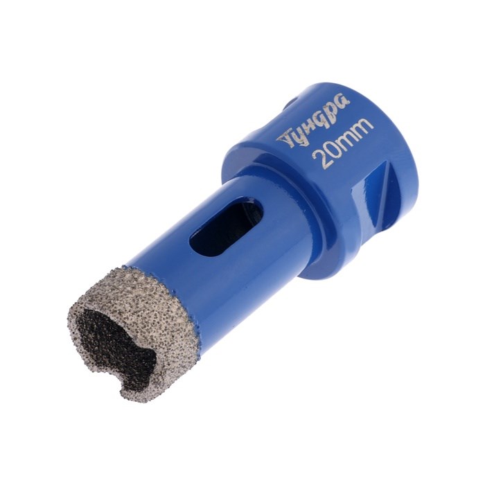 koronka-almaznaja-tundra-dlja-ushm-20-h-35.8-mm-m14-10627824-2 Коронка алмазная ТУНДРА, для УШМ, 20 х 35.8 мм, М14 — изображение 3