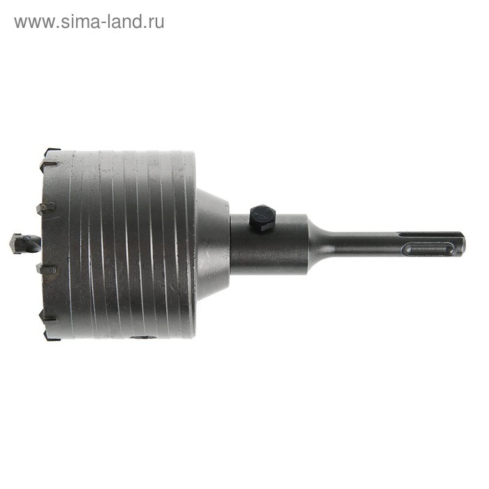 koronka-burovaja-v-sbore-tundra-sds-plus-m22-h-73-mm-2798918-3 Коронка буровая в сборе ТУНДРА, SDS-plus, М22 х 73 мм — изображение 4