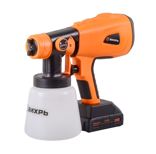 kraskopult-akkumuljatornyj-akp-20li-vihr-v-komplekte-1-akb-i-zu-72175-9 Краскопульт аккумуляторный АКП-20Li Вихрь (в комплекте 1 АКБ и ЗУ) — изображение 10