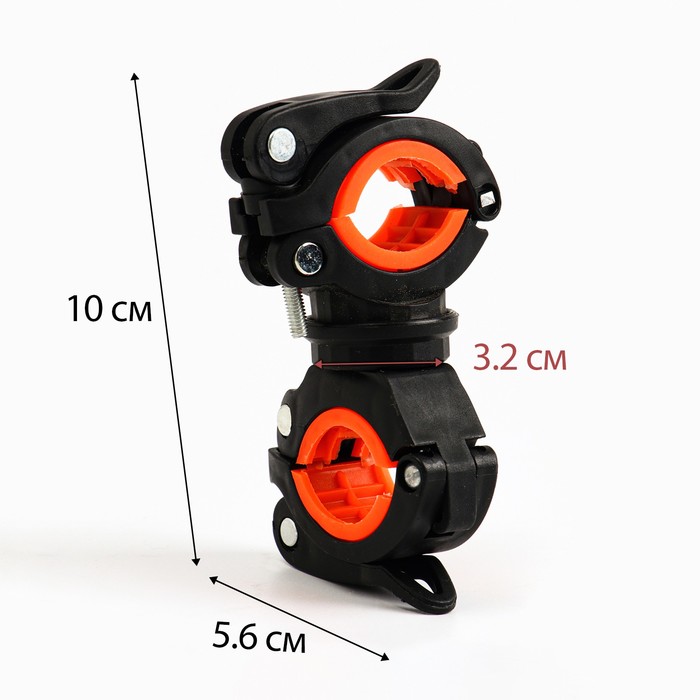 kreplenie-dlja-velosipednogo-fonarja-i-nasosa-10-h-5.6-sm-9117917-1 Крепление для велосипедного фонаря и насоса, 10 х 5.6 см — изображение 2