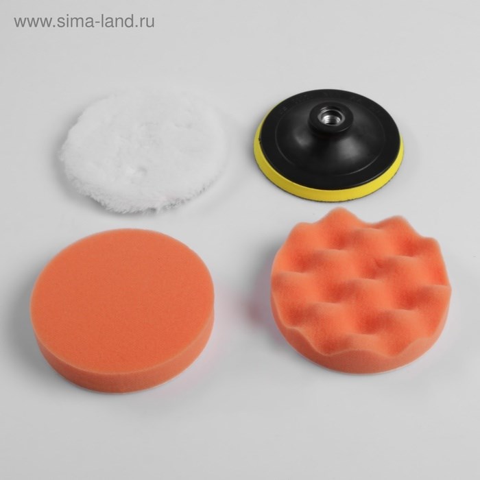 krug-dlja-polirovki-torso-125-mm-nabor-5-predmetov-4382754-2 Круг для полировки TORSO, 125 мм, набор 5 предметов — изображение 3