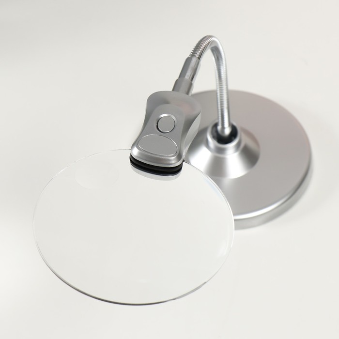 lampa-lupa-h225-h5-dlja-tvorchestva-ledx2-ot-3-lr1130-linzy-d22-sm-i-107-sm-18h363-sm-9937159-3 Лампа-лупа х2,25 х5 для творчества LEDx2 от 3 LR1130 линзы d=2,2 см и 10,7 см 18х36,3 см — изображение 4