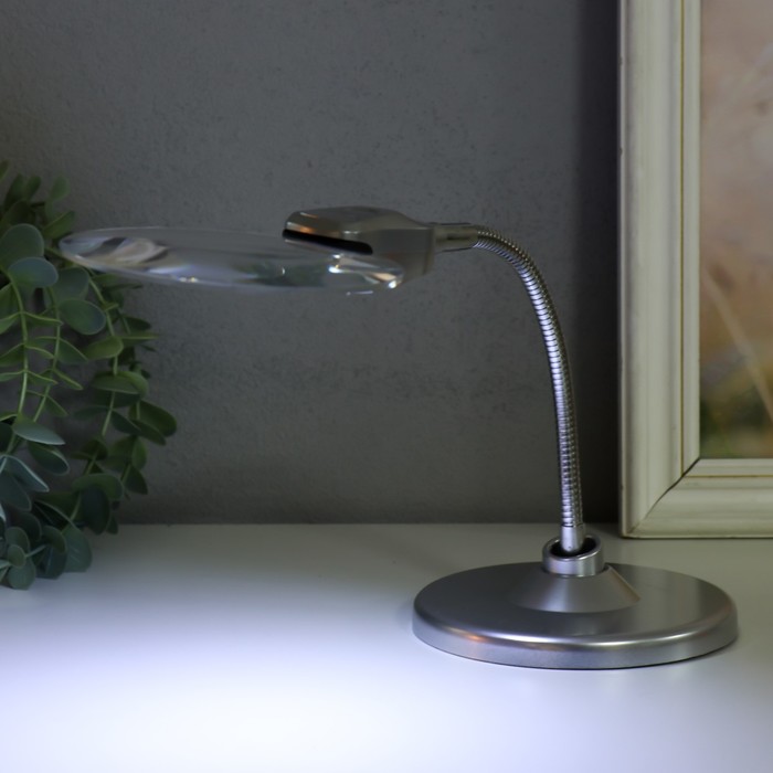 lampa-lupa-h225-h5-dlja-tvorchestva-ledx2-ot-3-lr1130-linzy-d22-sm-i-107-sm-18h363-sm-9937159-4 Лампа-лупа х2,25 х5 для творчества LEDx2 от 3 LR1130 линзы d=2,2 см и 10,7 см 18х36,3 см — изображение 5