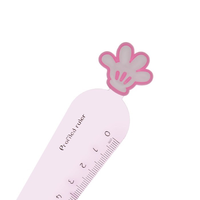 linejka-12-sm-ampquotlapka-morkovkaampquot-plastik-miks-9630192-3 Линейка 12 см "Лапка, Морковка", пластик, МИКС — изображение 4