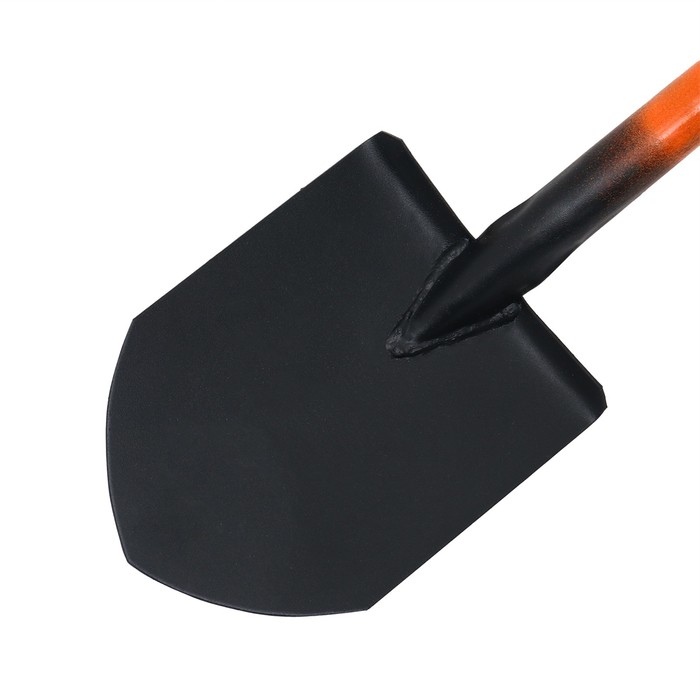 lopata-avtomobilnaja-l-61-sm-stalnoj-cherenok-s-plastikovoj-v-ruchkoj-miks-9528222-1 Лопата автомобильная, L= 61 см, стальной черенок с пластиковой V-ручкой, МИКС — изображение 2