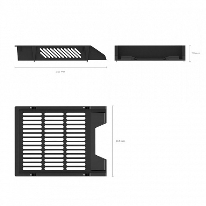 lotok-dlja-bumag-gorizontalnyj-erichkrause-classic-setchatyj-chernyj-2976987-2 Лоток для бумаг горизонтальный ErichKrause Classic, сетчатый, черный — изображение 3