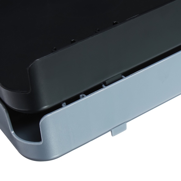 lotok-dlja-bumag-gorozntalnaja-erichkrause-ampquotsphere-classicampquot-seryj-10371078-2 Лоток для бумаг горознтальная ErichKrause "Sphere Classic", серый — изображение 3