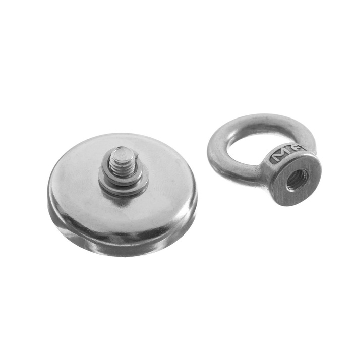 magnit-neodimovyj-cartage-s-petljoj-dlja-avto-d-36-mm-sceplenie-23-kg-5180107-4 Магнит неодимовый Cartage с петлёй для авто, d 36 мм, сцепление 23 кг — изображение 5