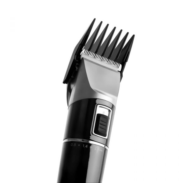 Машинка для стрижки BRAYER 3402BR, LED-дисплей, 4 насадки, титановое покрытие — изображение 3