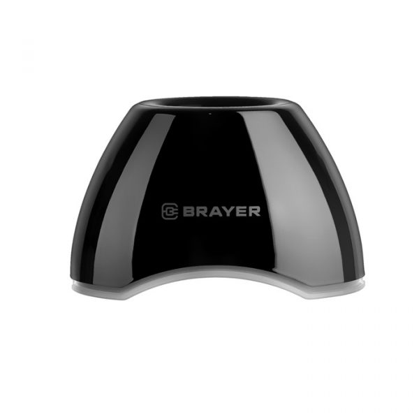 Машинка для стрижки BRAYER 3402BR, LED-дисплей, 4 насадки, титановое покрытие — изображение 4