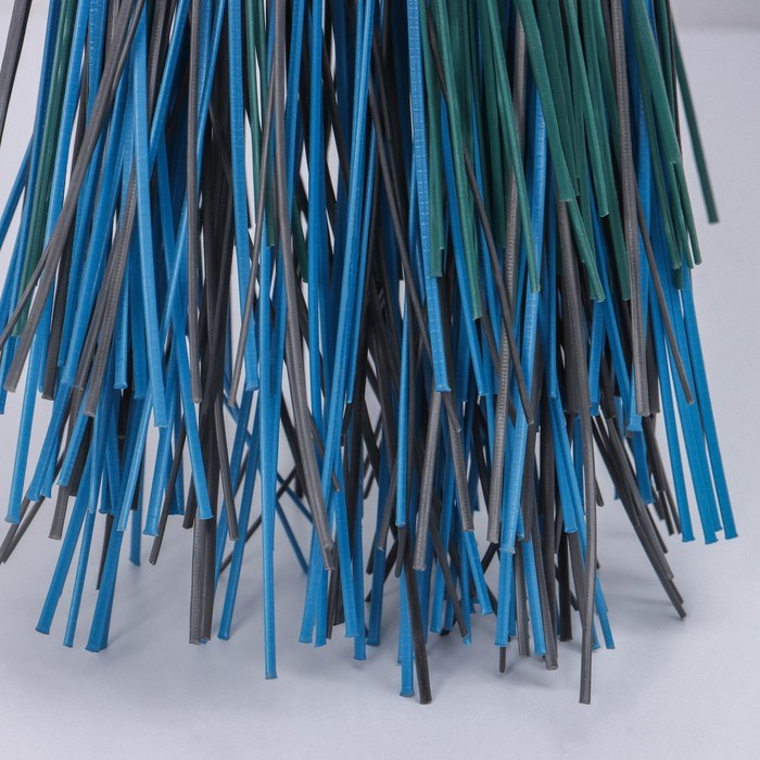 metla-polipropilenovaja-nabornaja-s-cherenkom-4-kolca-cvet-miks-1405225-3 Метла полипропиленовая, наборная, с черенком, 4 кольца, цвет МИКС — изображение 4