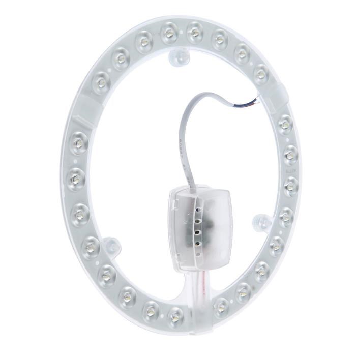 modul-svetodiodnyj-s-drajverom-195-mm-24-vt-1920-lm-6500k-belyj-220-v-5664428-1 Модуль светодиодный с драйвером, 195 мм, 24 Вт, 1920 Лм, 6500К, БЕЛЫЙ, 220 В — изображение 2