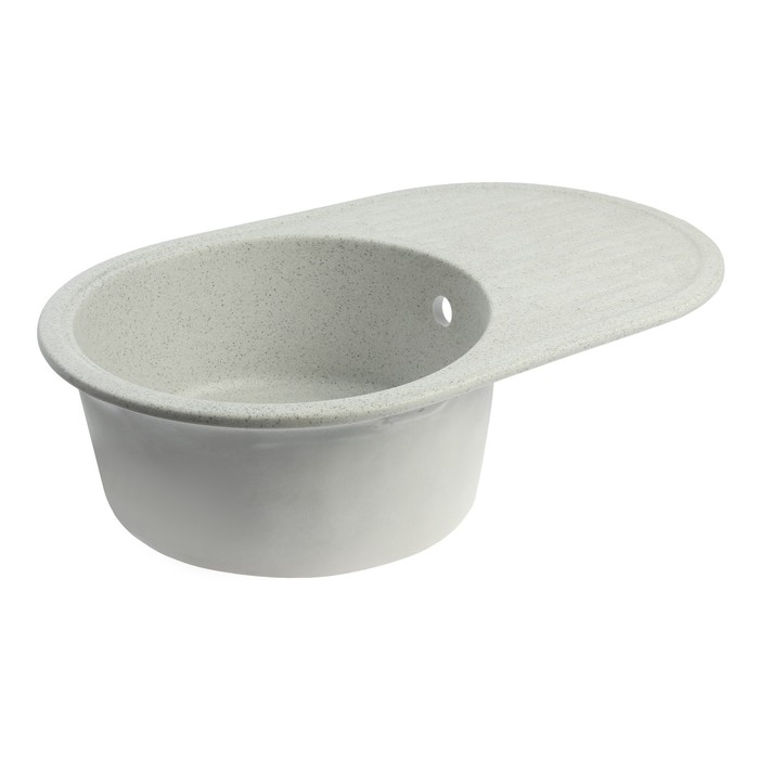 mojka-dlja-kuhni-iz-kamnja-zein-11q10-720-h-455-mm-ovalnaja-pereliv-cvet-svetlo-seryj-7573715-4 Мойка для кухни из камня ZEIN 11/Q10, 720 х 455 мм, овальная, перелив, цвет светло-серый — изображение 5