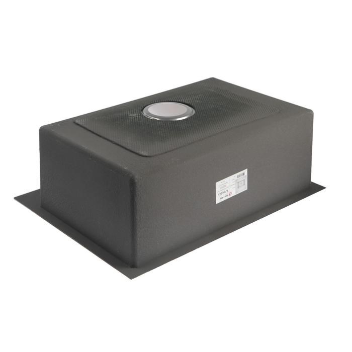 mojka-kuhonnaja-aflorn-af96045-vreznaja-s30-i-08-mm-60h45h22-sm-sifon-satin-6957248-3 Мойка кухонная AFLORN AF96045, врезная, S=3,0 и 0,8 мм, 60х45х22 см, сифон, сатин — изображение 4